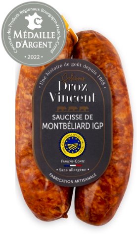 saucisse de Montbeliard IGP