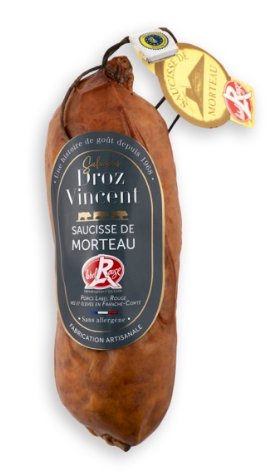 saucisse de Montbeliard label rouge